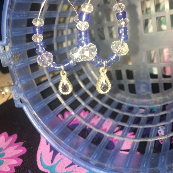 Gorgeous Swarovski beaded earrings NWT - Picture 3 of 8